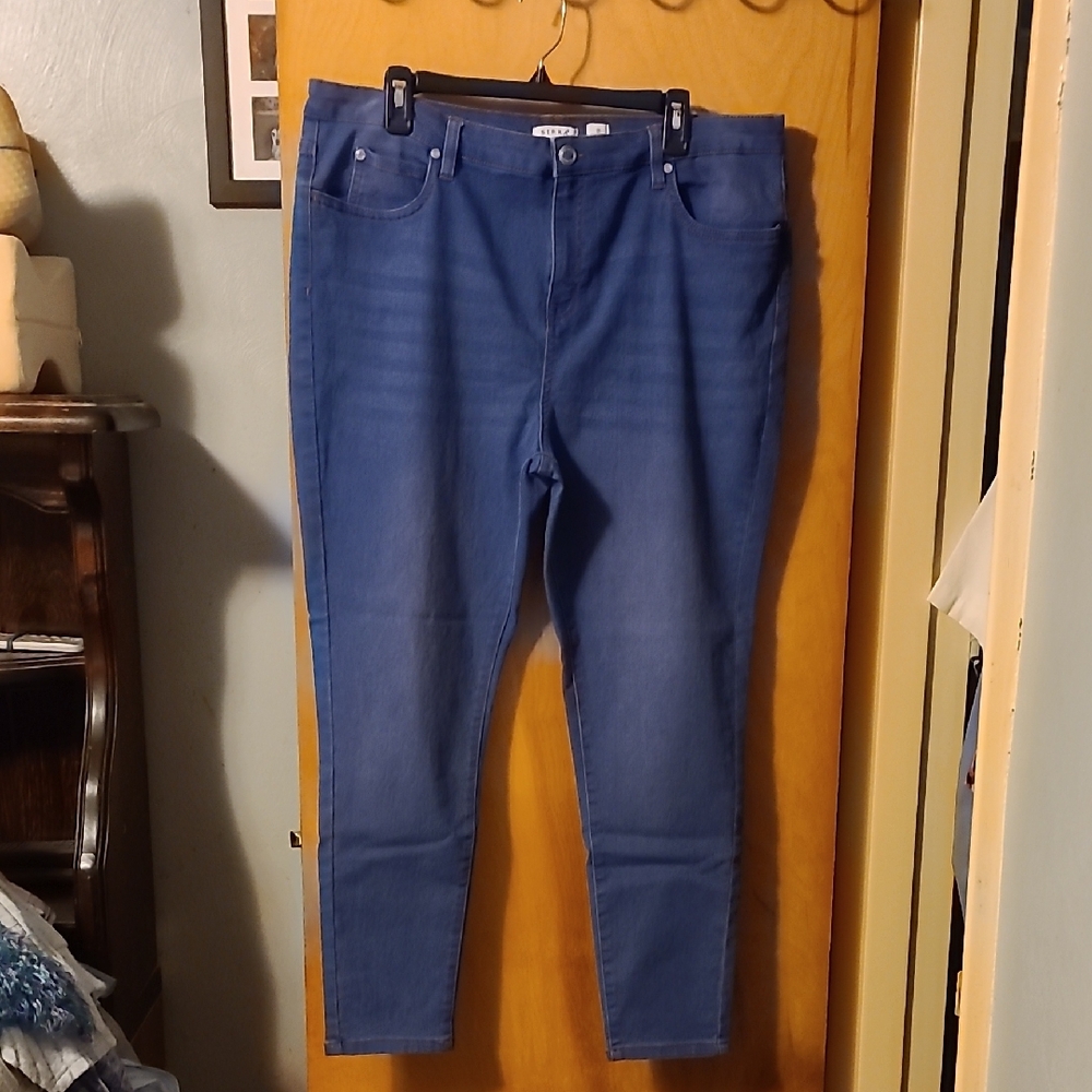 Serra Blue Skinny Jeans Modern Fit